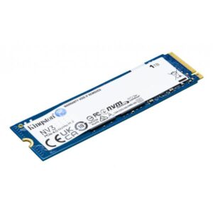 SSD KINGSTON M.2(2280)  1TB NVME SNV3S/1000G PCIE3.0X4 READ:6000MB/S-WRITE:4000MB/S
