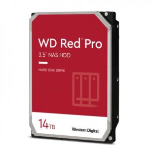 Western digital red pro hdd 14.000gb sata iii 3.5 7.200 rpm