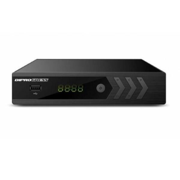 Diprogress dpt220hd decoder digitale terrestre dvb-t2 doppio tuner nero