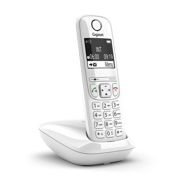 Gigaset as690 cordless dect display 2`` vivavoce rubrica bianco
