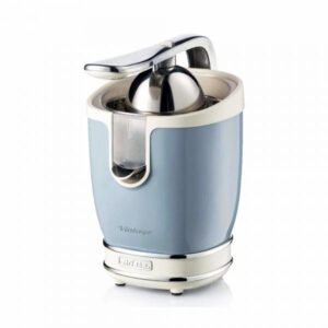 Ariete 0413 vintage spemiagrumi elettrico 85w cono in acciaio inox celeste