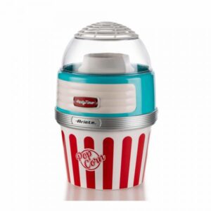 Ariete macchina per popcorn party time con vaschetta azzurra
