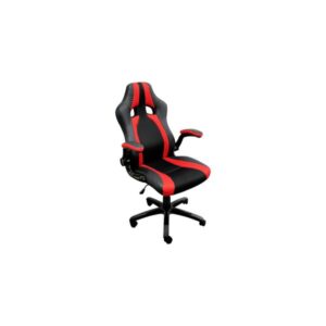 Atlantis land triton r9 sedia da gaming per pc seduta imbottita nero-rosso