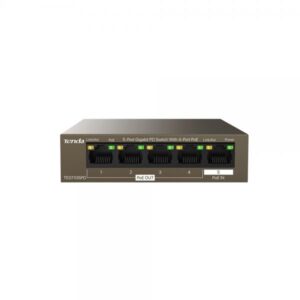 Tenda poe switch desktop-parete teg1105pd 5 porte gigabit 10-100-1000 mbit poe power supply-receive integration