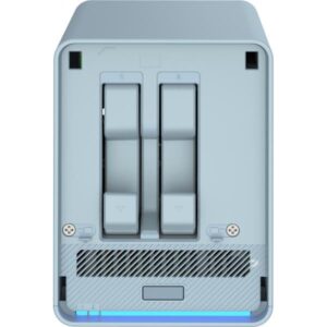 Qnap qmiroplus-201w nas desktop collegamento ethernet lan blu j4125