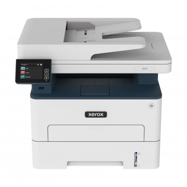 Xerox b235 multifunzione laser a4 copia stampa scansione fax 34ppm bianco e nero, wireless con stampa fronte retro, pannello touch a colore