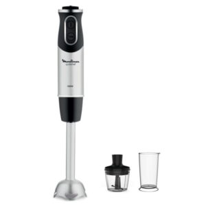 Moulinex dd-6578 quick chef mixer ad immersione 2 in 1 10 velocita` 1000w nero-inox
