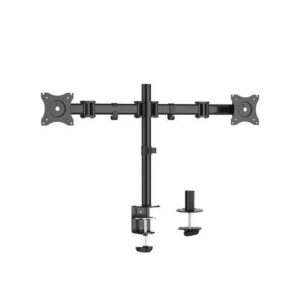 Link lkbr07 braccio supporto da tavolo con morsa per 2 monitor 13-27`` fino a 8kg a 3 snodi