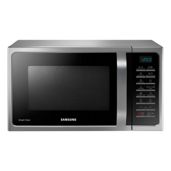 Samsung mc28h5015as forno a microonde + grill + ventilato 28 lt.