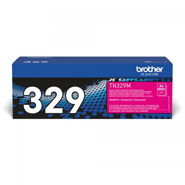 Brother tn-329m toner toner magenta per hl-l8350cdw 6.000 pg