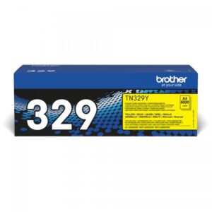 Brother tn-329y toner giallo per hl-l8350cdw 6.000pg