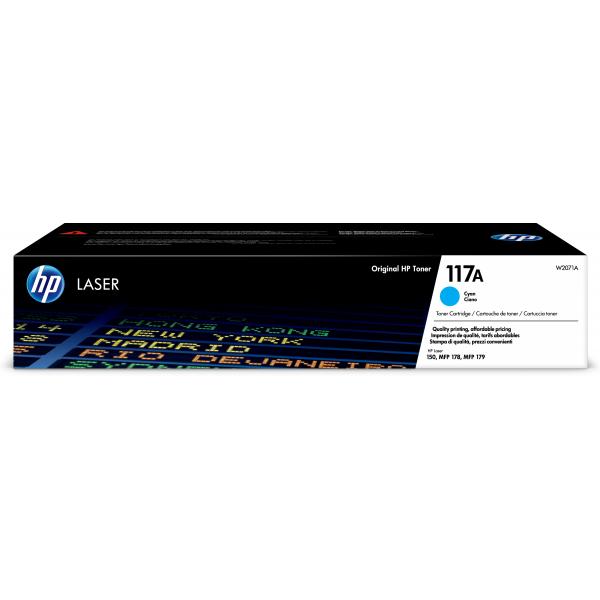 Hp 117a toner originale ciano