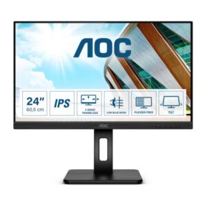 Aoc monitor 23.8`` led ips q24p2q 2560 x1440 qhd tempo di risposta 4 ms