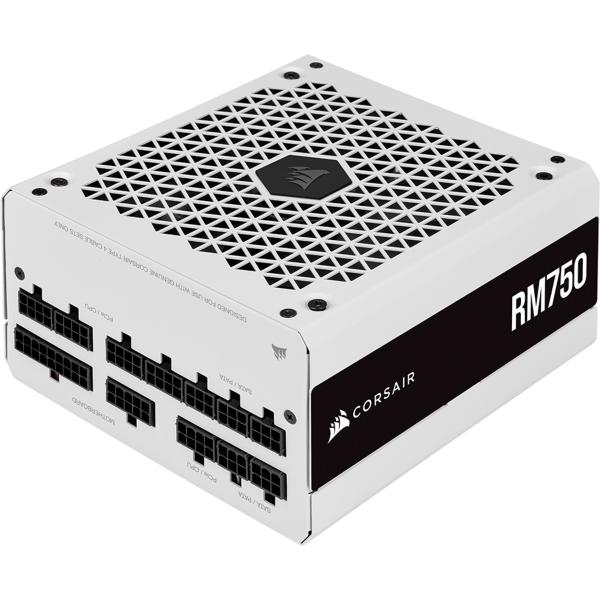Corsair rm750 alimentatore 750w modulare 80+ gold pfc attivo atx white