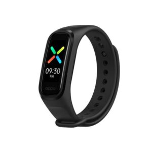 Oppo band sport tracker smartwatch con schermo amoled a colori 1.1`` 5atm carica magnetica, impermeabile 50m, pedometro fitness cinturino cardiofrequenzimetro [versione italia], colore black