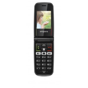 Emporia active glam senior phone 4g 2.2 tasti grandi sos android 8.1 fotocamera black
