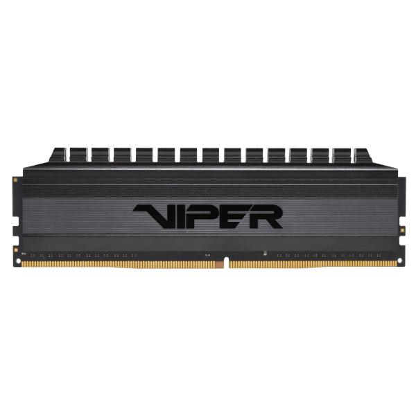 Patriot viper 4 blackout pvb48g320c6k kit memoria ram 8 gb totali 2x4 gb 3.200mhz tipologia ddr4 tecnologia dimm