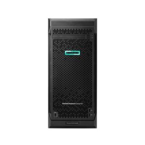 Hp proliant ml110 gen10 server tower 4.5u xeon silver 4210r 2.4ghz ram 16gb-8 bay hdd sat/sas hot plug 2.5 no s.o. black (p21449-421)