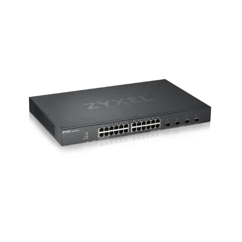 Zyxel xgs1930-28 switch intelligente 24x10-100-1000 + 4 x 10 gigabit sfp+ montabile su rack