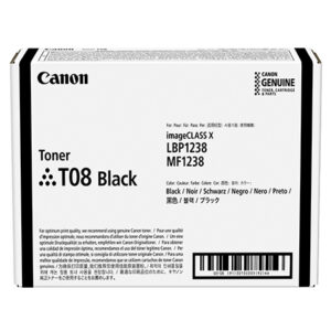 Canon t08 toner nero 11.000pp x i-sensys x 1238p 1238pr 1238i 1238if