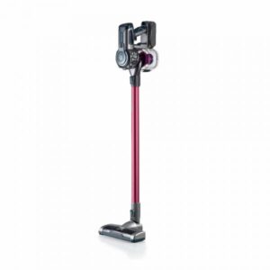 Ariete 2758 scopa elettrica cordless digitale 200w senza sacchetto capacita 1l lithium 22v grigio rosa