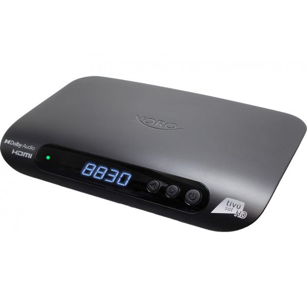 Xoro ricevitore satellitare hrs 8830 tivu sat hd con smartcard hd inclusa e telecomando