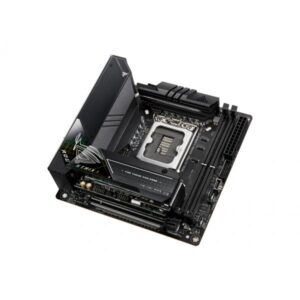Asus rog strix z690-i scheda madre gaming wifi mini-itx intel z690 lga1700 ddr5 pci 5.0 wifi 6e intel 2,5 gb lan rog supremefx 7.1 2xm2 4xsata 6gb/s aura sync rgb nero