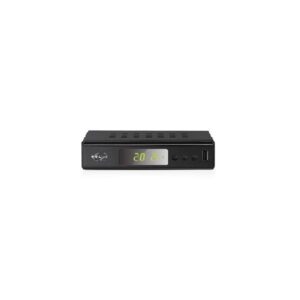Digiquest decoder digitale terrestre twin tuner rec hdmi scart usb rec and play telecomando 2in1 12vcc