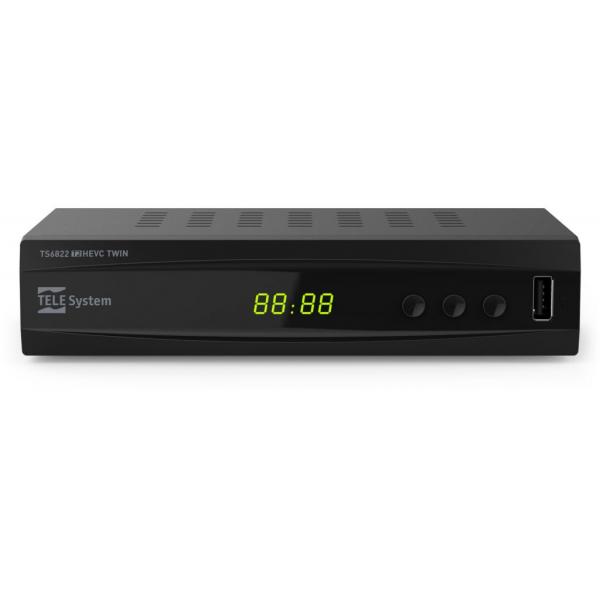 Telesystem decoder digitale terrestre ts6822 twin tuner