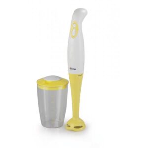 Termozeta 76009 frullatore ad immersione mixer 100 w funzione turbo colore giallo/tortora
