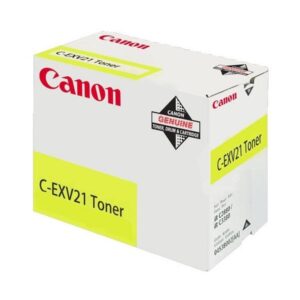 Canon c-exv 21 toner giallo per irc3380/3380i/2880/2880i/2380i/3080i/3080/3580/3580i 14000 pagine
