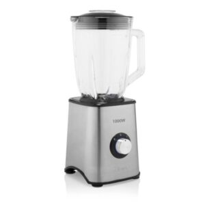 Tristar bl-4471 frullatore elettrico 1.5 lt 1000w 2 velocita` 4 lame brocca in vetro acciaio