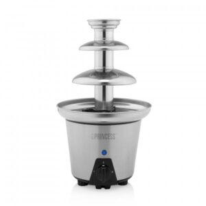 Princess 01.292998.01.001 fontana di cioccolato xl 90 w 3 livelli capacita` 0,7 litri acciaio inossidabile