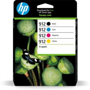 Hp 912 cartuccia originale resa standard nero-ciano-magenta-giallo