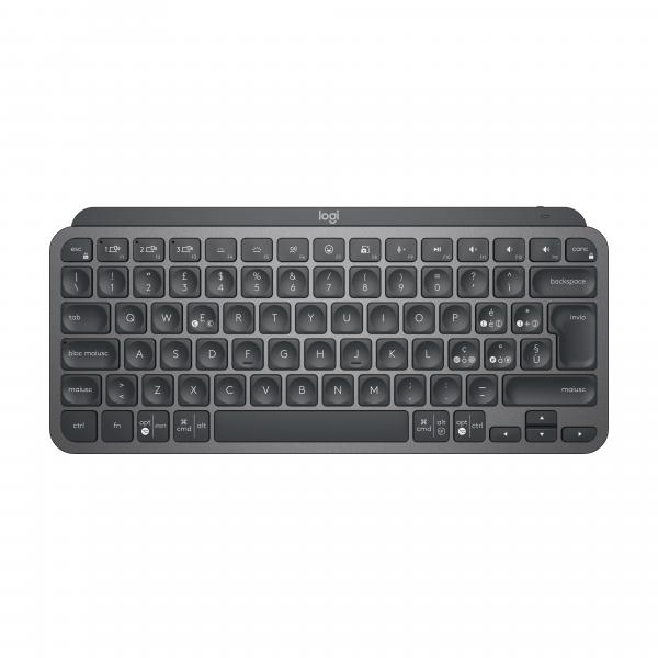Logitech mx keys mini tastiera rf senza fili + bluetooth qwerty italiano grafite