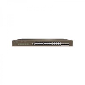 Tenda teg5328f switch di rete gestito l3 gigabit ethernet 10-100-1000 1u nero