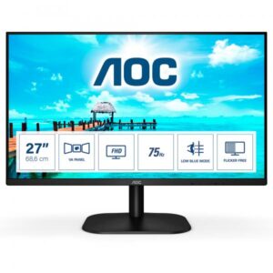 Aoc monitor 27`` led va 27b2dm 1920 x1080 full hd tempo di risposta 4 ms
