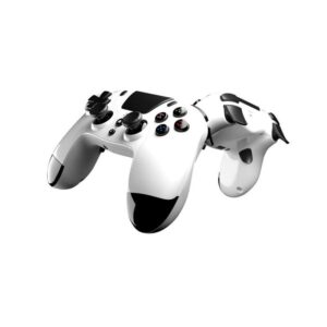 Gioteck vx4 wireless gamepad per playstation 4 e pc bianco