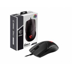 Msi clutch gm41 lightweight v2 mouse ambidestro usb tipo a ottico 16000 dpi