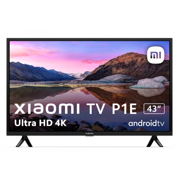 Xiaomi tv p1e tv led 43 4k ultra hd smart tv wi-fi nero