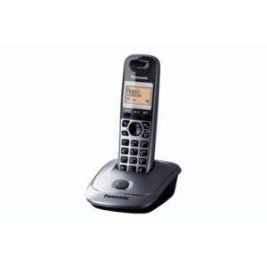 Panasonic kx-tg2511jt cordless dect-gap display 1,4`` vivavoce id chiamante rubrica grigio