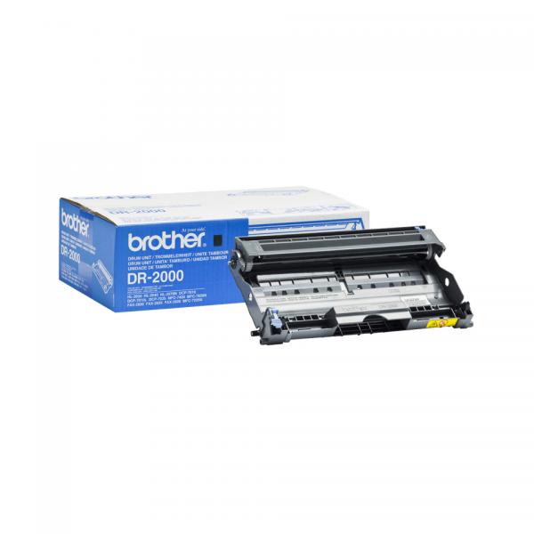 Brother dr-2000 drum nero per hl2030 2040 2070- fax 2820/2825/2920/dpc 7010/7025 mfc 7420/7820n/7225n 12.000pg