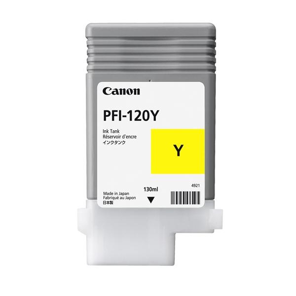 Canon pfi-120y cartuccia d`inchiostro originale giallo