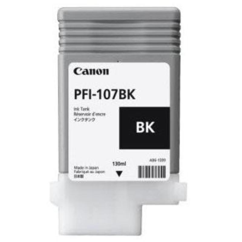 Canon pfi-107bk tanica nero per stamapnti canon ink-jet (6705b001aa)