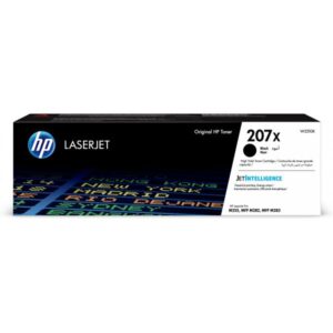 Hp 207x high yield black laserjet toner originale 1 pezzo