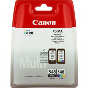 Canon hv pg-545/cl-546 multipack w/o sec value pack black & colour ctdgs
