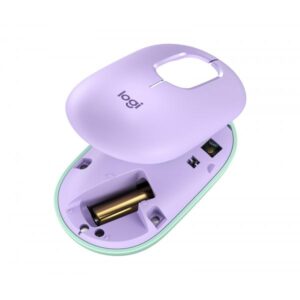 Logitech pop mouse ambidestro wireless a rf + bluetooth ottico 4000 dpi daydream-mint
