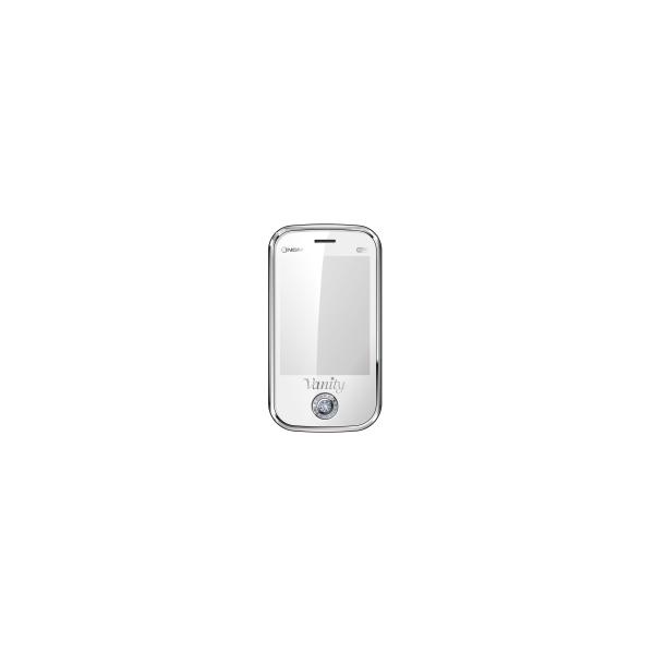 Ngm vanity touch dual sim swarovski italia white
