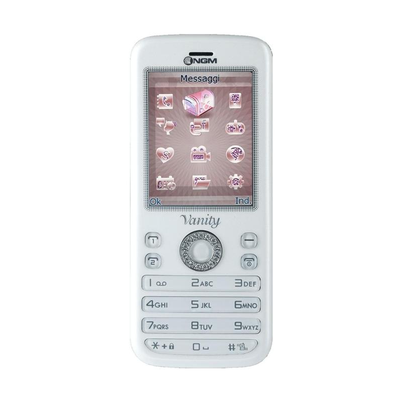 Ngm vanity young dual sim swarovski italia white