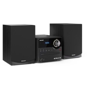 Sharp xl-b517d microsistema audio per la casa nero